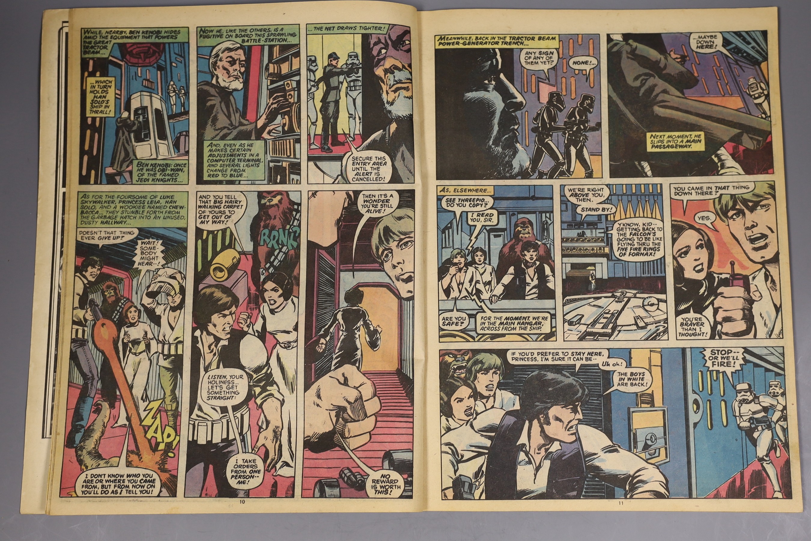 Marvel Comics Group - Marvel Special Editions of Star Wars, Vol 1, numbers 1 & 2, New York, 1977